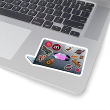 Load image into Gallery viewer, Funny Laptop Vinyl Stickers, Laptop covered with stickers, Diary, Journal #7
