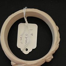 Load image into Gallery viewer, Vintage 1990 Jim Shore Santa Unpainted Resin Bracelet Blank JS 90 Copyright #1
