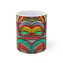 Load image into Gallery viewer, Colors of Africa Mosaic #12 11oz AI Decorative Coffee Mug
