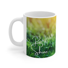 Load image into Gallery viewer, Rise and Shine #11 Ceramic 11oz Decorative Coffee Mug
