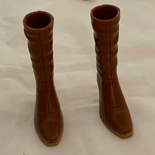 Load image into Gallery viewer, Bratz Boots Feet Rust High Top Boots Tan Heel (Pre-Owned)
