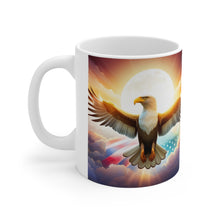 Load image into Gallery viewer, The United States of America USA Flag Eagle #2 Mug 11oz mug AI-Generated Artwork
