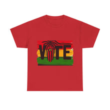 Load image into Gallery viewer, Rasta Mask T-Shirt Election Freedom Stand for Liberty, Justice, and Democracy, 2024 Presidential Campaign, Election 2024 Shirt, Vote for Joy
