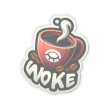 Load image into Gallery viewer, Fresh Woke Coffee Vinyl Stickers, Laptop, Foodie, Beverage, Thirst Quencher #4
