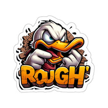 Load image into Gallery viewer, Angry Rough Day Duck Vinyl Stickers, Laptop, Journal, Whimsical, Humor #7
