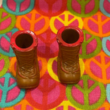 Load image into Gallery viewer, Bratz Kidz Footwear Brown Boots Pink Accents
