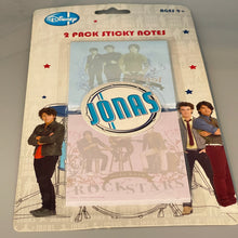 Load image into Gallery viewer, Disney Channel The Jonas Brothers 2pk 3x3&quot; Sticky Notes
