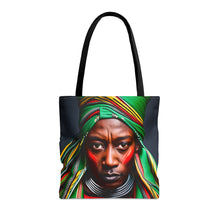 Load image into Gallery viewer, Color of Africa #4 Tote Bag AI Artwork 100% Polyester
