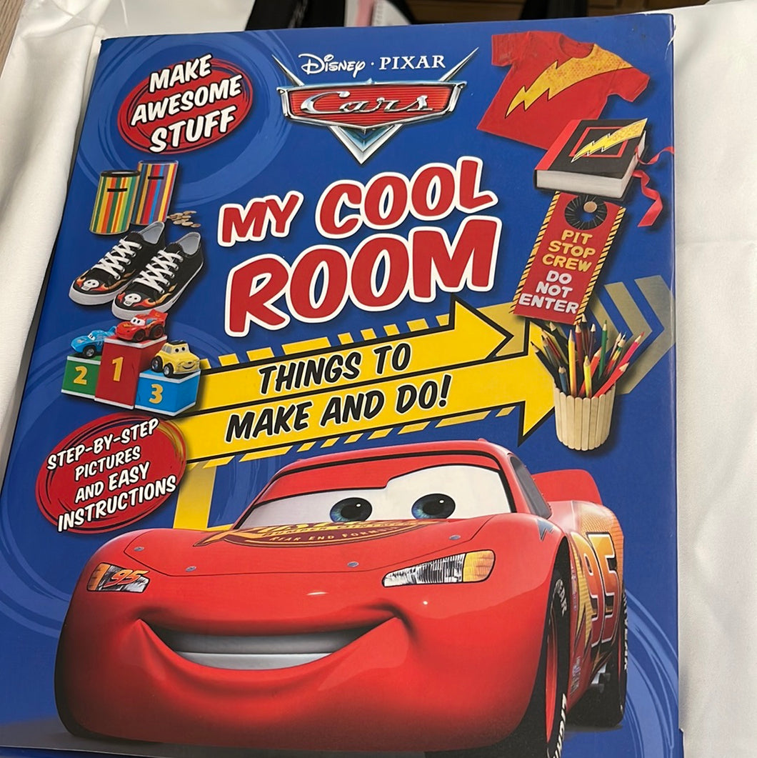 Disney Pixar Cars My Cool Room Things To Make And Do (Pre-Owned)