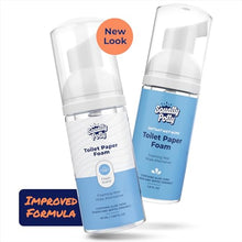 Load image into Gallery viewer, Squatty Potty Toilet Tissue Paper Foam Instant Wet Wipe Alternative - 2 Pack, 50 ml, 1.69 Fl Oz
