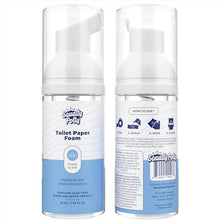 Load image into Gallery viewer, Squatty Potty Toilet Tissue Paper Foam Instant Wet Wipe Alternative - 2 Pack, 50 ml, 1.69 Fl Oz
