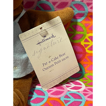 Load image into Gallery viewer, Hallmark Pat A Cake Bear Plush Stuffed Animal
