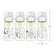 Load image into Gallery viewer, Dr. Brown's Anti-Colic Options+ Wide-Neck Baby Bottle Designer Edition Bottles, Ocean Decos, 9 oz/270 mL, Level 1 Nipple, 0m+, 2-Pack
