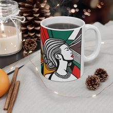 Load image into Gallery viewer, Colors of Africa Queen Mother #15 11oz AI Decorative Coffee Mug

