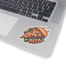 Load image into Gallery viewer, Piza Slice Foodie Vinyl Stickers, Funny, Laptop, Water Bottle, Journal, #17
