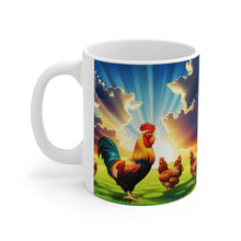 Load image into Gallery viewer, Rise and Shine #44 Ceramic 11oz AI Decorative Coffee Mug
