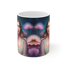 Load image into Gallery viewer, June Opal Birth Month Colors Fairies &amp; Butterflies #3 Mug 11oz mug AI-Generated Artwork
