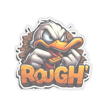 Load image into Gallery viewer, Copy of Angry Rough Day Duck Vinyl Stickers, Laptop, Journal, Whimsical, Humor #7
