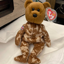 Load image into Gallery viewer, Ty Beanie Baby HERO the Military Bear UK (Retired)
