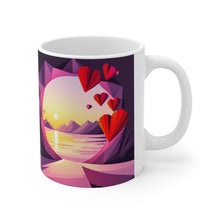 Load image into Gallery viewer, Valentine&#39;s Day is for Love #25 11oz AI Decorative Coffee Mug
