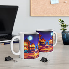 Load image into Gallery viewer, Lunar Moon Anime Fantasy Art #12 Ceramic Mug 11oz AI Generated Artwork
