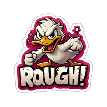 Load image into Gallery viewer, Angry Rough Day Duck Vinyl Stickers, Laptop, Journal, Whimsical, Humor #8
