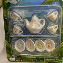 Load image into Gallery viewer, 2006 Creative Designs Disney Fairies tinker Bell &amp; Friends 10pcs Mini PorcelainTea Set
