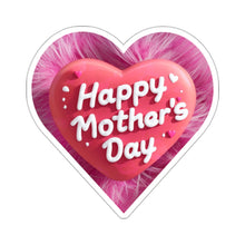 Load image into Gallery viewer, Happy Mother&#39;s Day Heart Shaped Vinyl Stickers, Laptop, Diary, Journal #4
