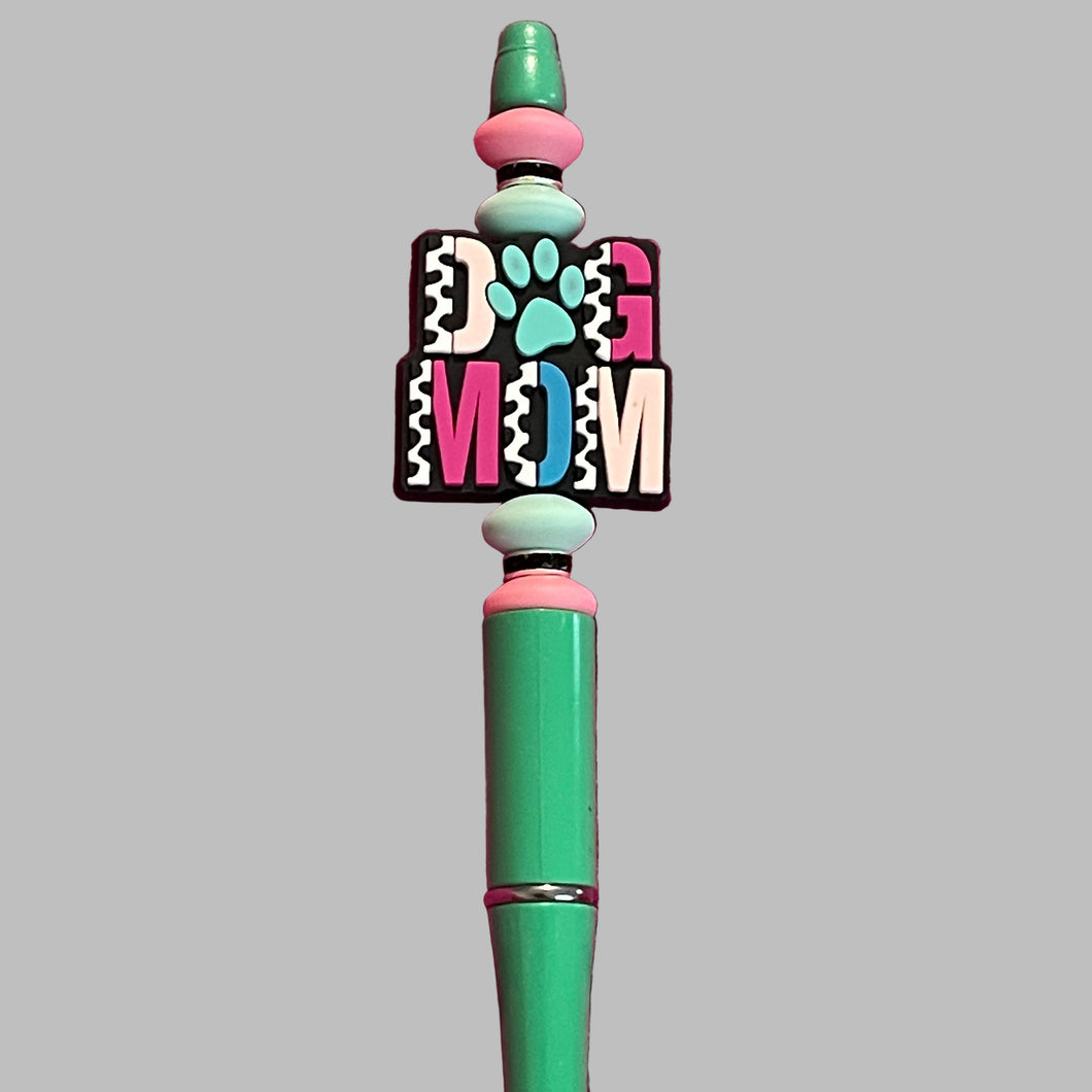 Dog Mom Beaded Pens – Unique Handmade Gifts for Birthdays, Holiday & Everyday Inspiration | Ink Refill | Affordable