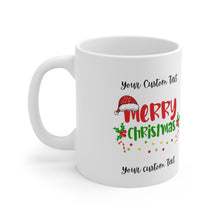 Load image into Gallery viewer, Personalized Fancy Golden Retriever #3 Christmas Vibes Ceramic Mug 11oz Custom
