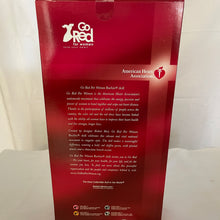Load image into Gallery viewer, Mattel 2007 Go Red African American Barbie Doll American Heart Association #L4103
