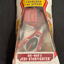 Load image into Gallery viewer, Hasbro 2010 Star Wars Speed Stars Obi-Wan&#39;s Jedi Starfighter
