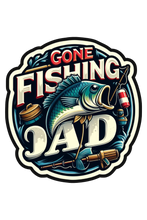 Load image into Gallery viewer, Funny Bet Your Bass Fishing 3&quot; Vinyls Stickers for Laptops, Journals and More
