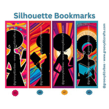 Load image into Gallery viewer, Groovy Reader Bookmark – Vintage Silhouettes for Women Who Love to Read (5-8)
