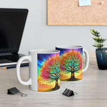 Load image into Gallery viewer, The Family Tree Foundation for Joy #2 11oz mug AI-Generated Artwork
