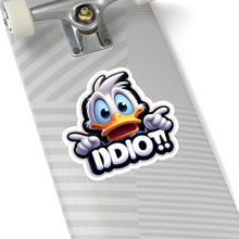 Load image into Gallery viewer, Angry Idiot duck-ese Duck Vinyl Stickers, Laptop, Journal, Whimsical, Humor #6
