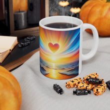 Load image into Gallery viewer, There is Love in the Universe #5 Ceramic Mug 11oz AI Generated Artwork
