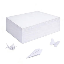 Load image into Gallery viewer, 200 Sheets White Paper for Wrapping Gifts Bouquet 12”x 17”Construction Paper for Art Craft Drawing Supplies Kraft Sheets for Packing Moving Shipping
