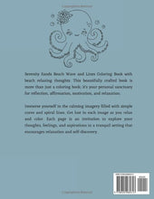 Load image into Gallery viewer, Serenity Sands Calming Waves Coloring Book
