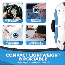 Load image into Gallery viewer, Megacom Flymon Auto Catcher &amp; GPS Joystick for iOS Only - Wireless Location Simulator &amp; Auto Spin/Catch Accessory - Bluetooth Navigation Controller for AR Games - White
