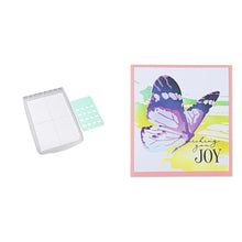 Load image into Gallery viewer, Sizzix Stencil &amp; Stamp Craft Cardmaking | 664896 Tools with Sizzix Layered Stencils 4PK-Butterfly by Olivia Rose, 665261
