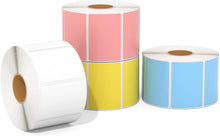 Load image into Gallery viewer, 2.25 x1.25 Color Thermal Labels+4x2 Direct Thermal Labels
