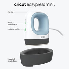 Load image into Gallery viewer, Cricut Explore 3 Cutting Machine Bundle - With Mini Easy Press, Tool Kit, and Iron-On Vinyl for DIY Home Decor and Custom Apparel
