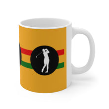 Load image into Gallery viewer, The Sports Game No Word Golf Swing 11oz Ceramic Beverage Mug Decorative Artwork
