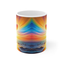 Load image into Gallery viewer, There is Love in the Universe #5 Ceramic Mug 11oz AI Generated Artwork
