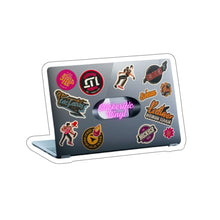 Load image into Gallery viewer, Funny Laptop Vinyl Stickers, Laptop covered with stickers, Diary, Journal #7
