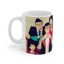 Load image into Gallery viewer, Family life is Healthy for the Soul #12 11oz mug AI-Generated Artwork
