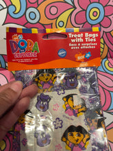Load image into Gallery viewer, Wilton Dora The Explorer 16 Ct Party Favor Treat Loot Bags With Ties
