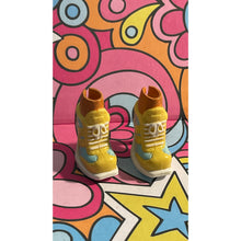 Load image into Gallery viewer, Vintage 2004 Yellow High heels Boots My Design Scene Footwear Shoes
