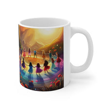 Load image into Gallery viewer, A Place of Peace Children at Play #3 Mug 11oz mug AI-Generated Artwork
